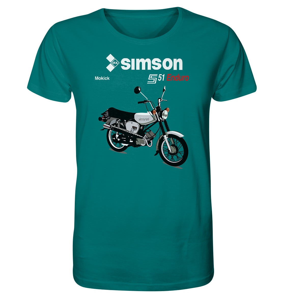 ORGANIC SHIRT UNISEX • SIMSON ENDURO - ORIGINAL PROSPEKT