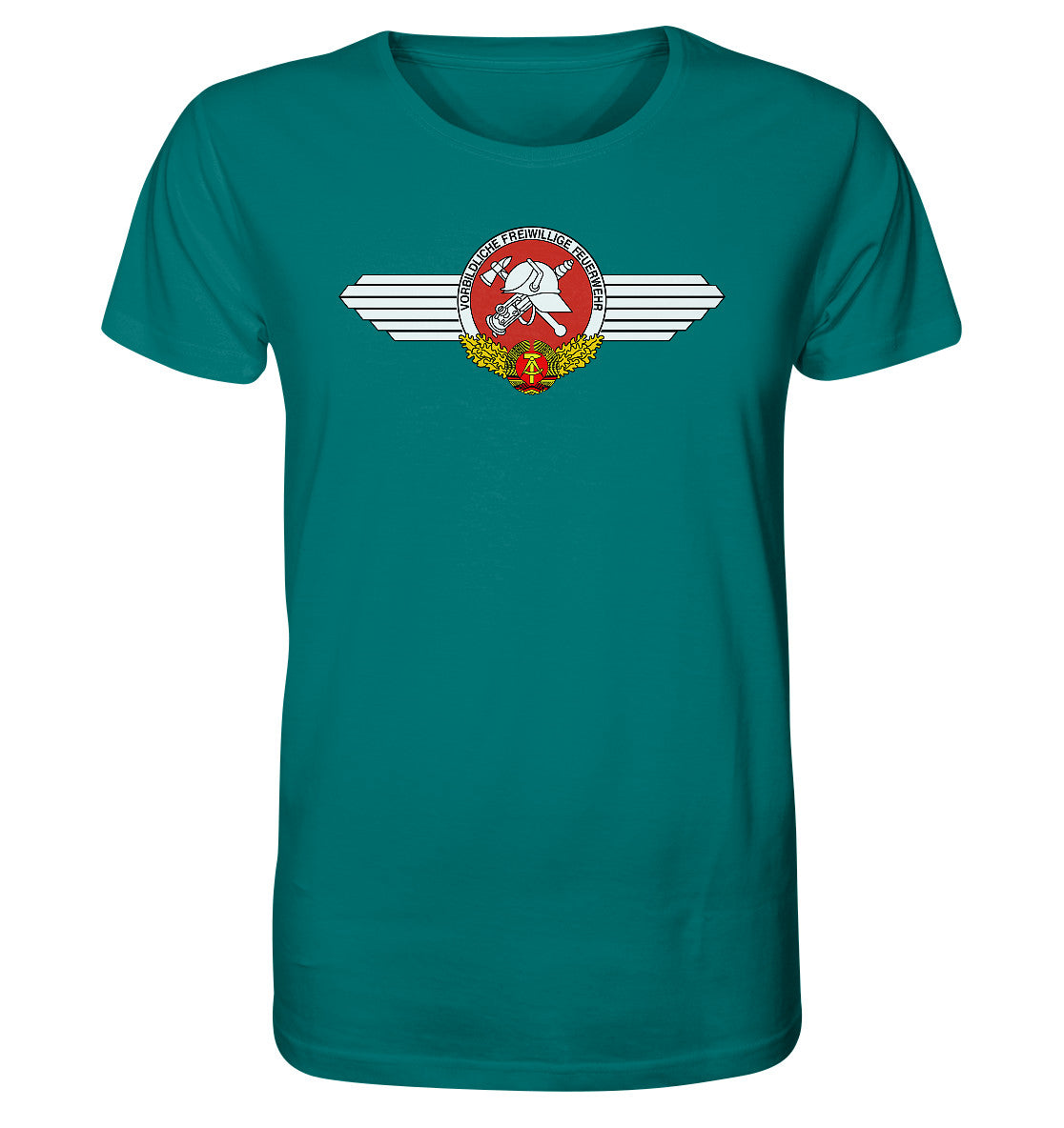 ORGANIC SHIRT UNISEX • VORBILDLICHE FREIWILLIGE FEUERWEHR DER DDR