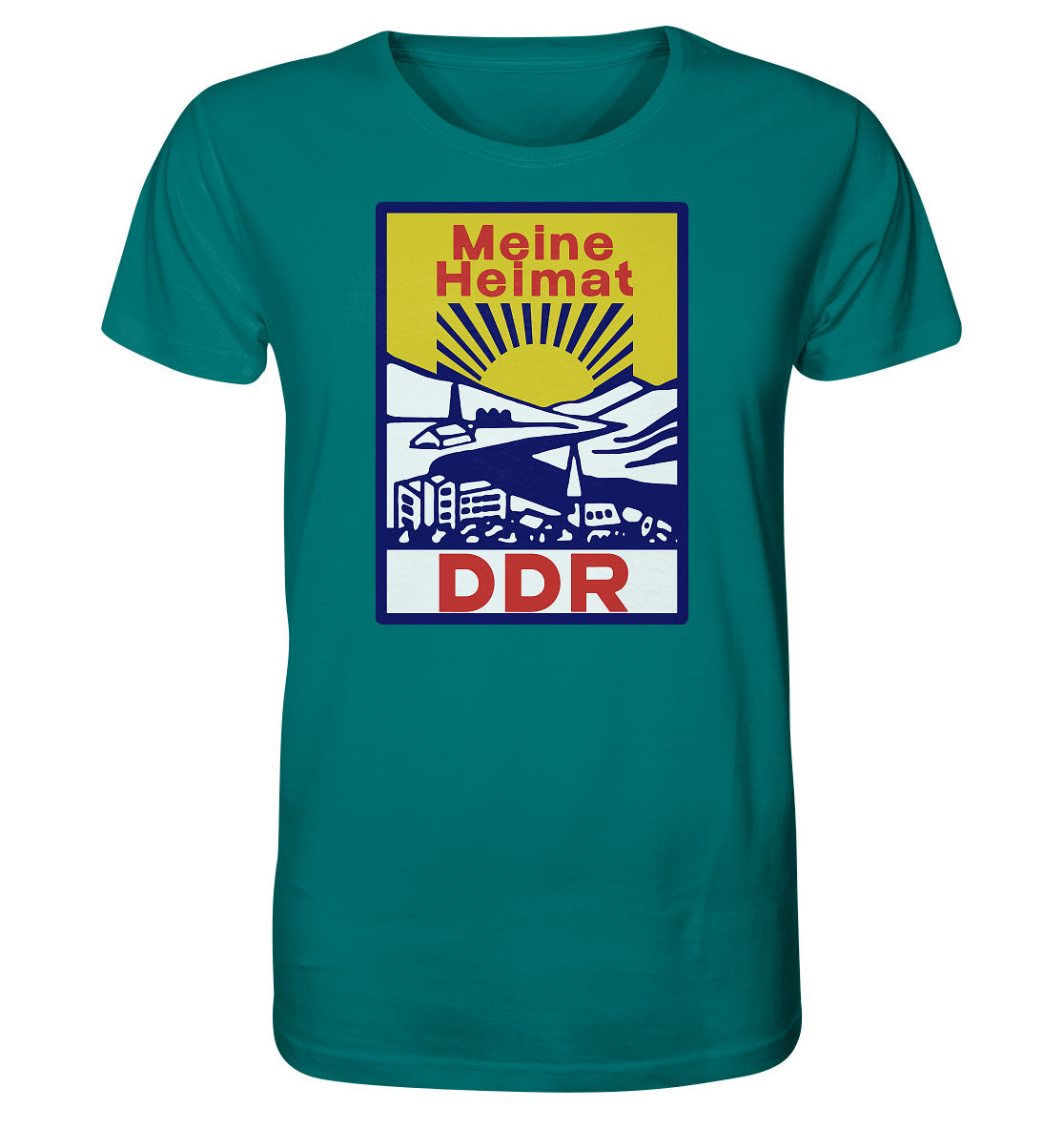 ORGANIC SHIRT UNISEX • MEINE HEIMAT DDR