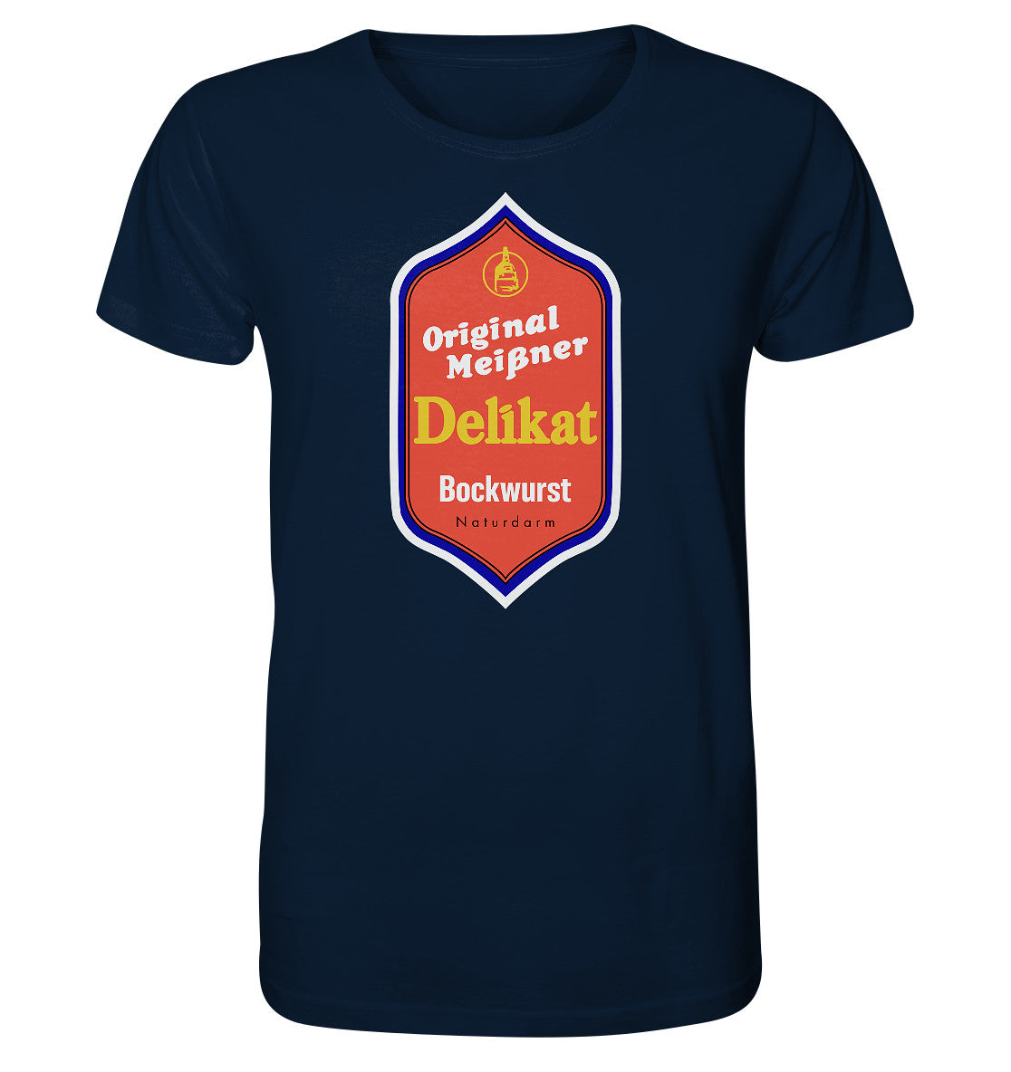 ORGANIC SHIRT UNISEX • MEISSNER DELIKAT BOCKWURST