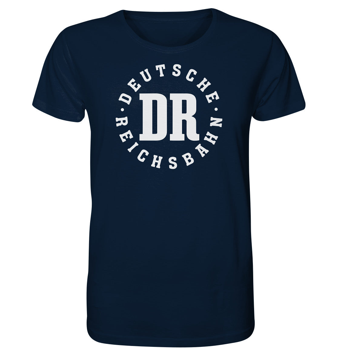 ORGANIC SHIRT UNISEX • DR: DEUTSCHE REICHSBAHN - DUNKEL