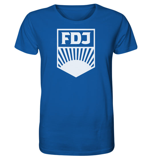 ORGANIC SHIRT UNISEX • FDJ - FREIE DEUTSCHE JUGEND - DUNKEL