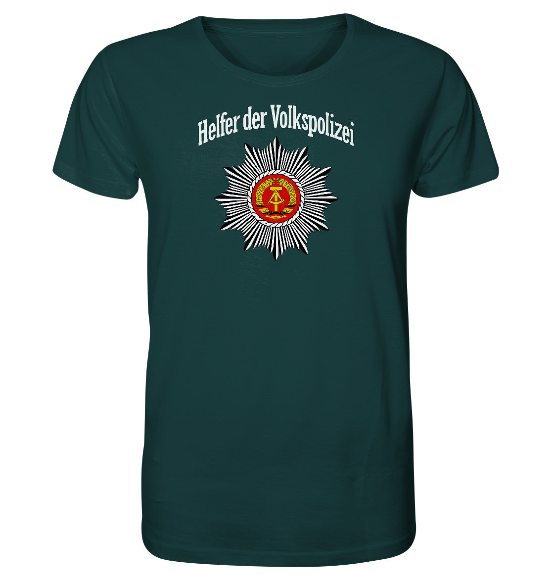 ORGANIC SHIRT UNISEX • HELFER DER VOLKSPOLIZEI