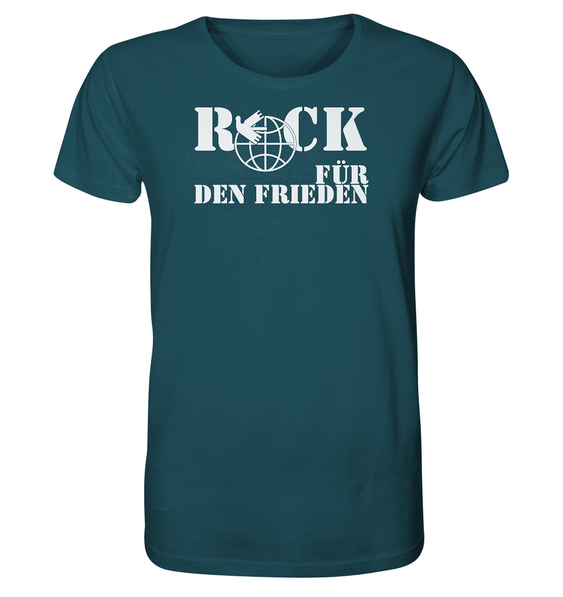 ORGANIC SHIRT UNISEX • ROCK FÜR DEN FRIEDEN - MUSIKFESTIVAL