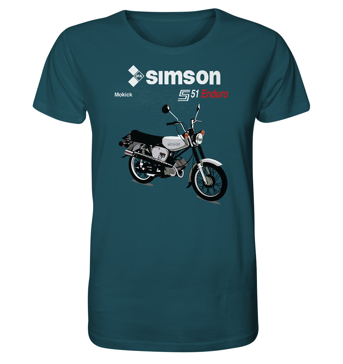 ORGANIC SHIRT UNISEX • SIMSON ENDURO - ORIGINAL PROSPEKT