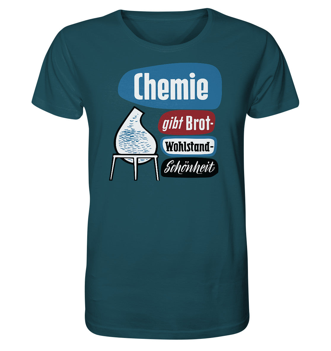 ORGANIC SHIRT UNISEX • CHEMIE GIBT BROT - LEUNA-WERKE