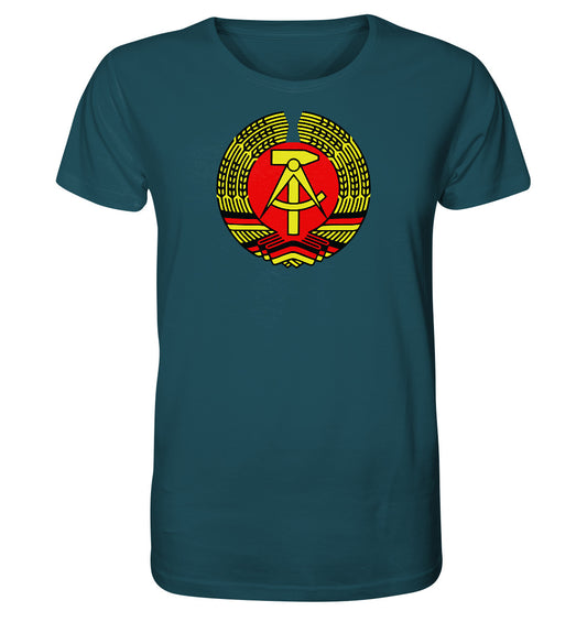 ORGANIC SHIRT UNISEX • DDR EMBLEM