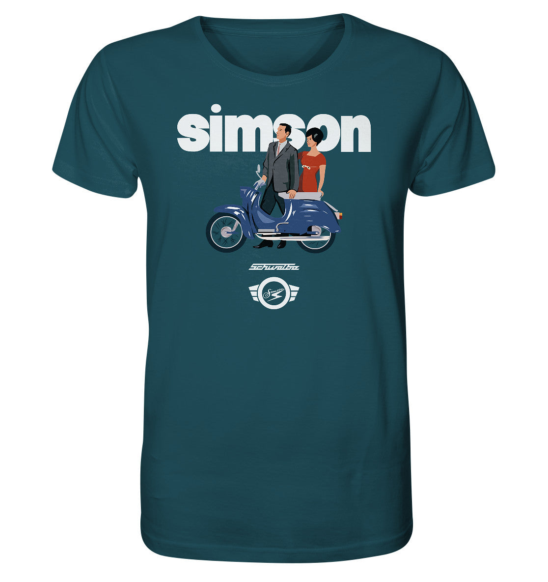 ORGANIC SHIRT UNISEX • SIMSON SCHWALBE - ORIGINAL WERBUNG 1964