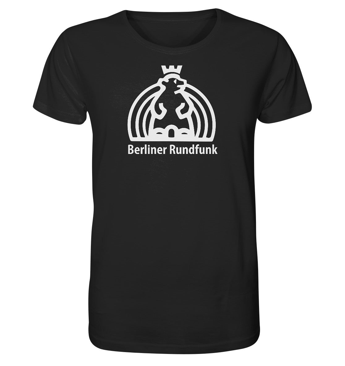 ORGANIC SHIRT UNISEX • BERLINER RUNDFUNK - dunkel