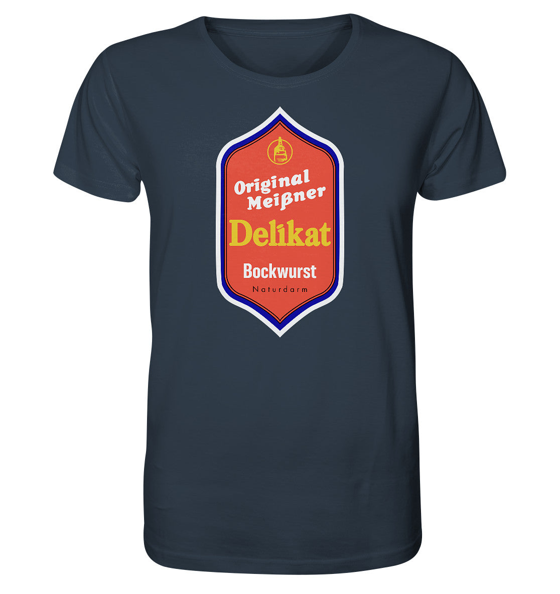 ORGANIC SHIRT UNISEX • MEISSNER DELIKAT BOCKWURST