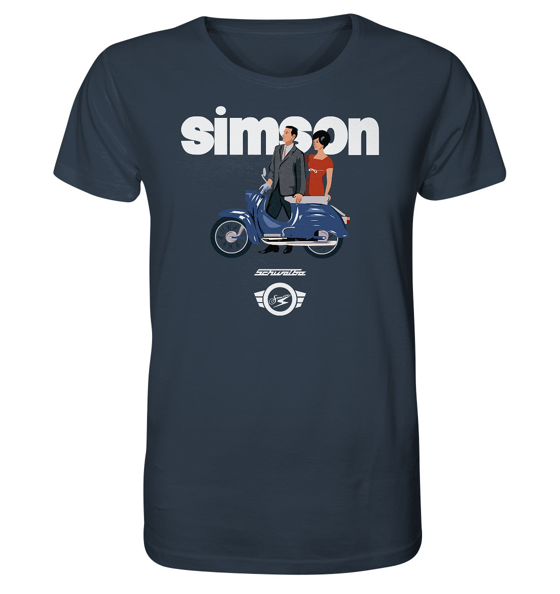 ORGANIC SHIRT UNISEX • SIMSON SCHWALBE - ORIGINAL WERBUNG 1964