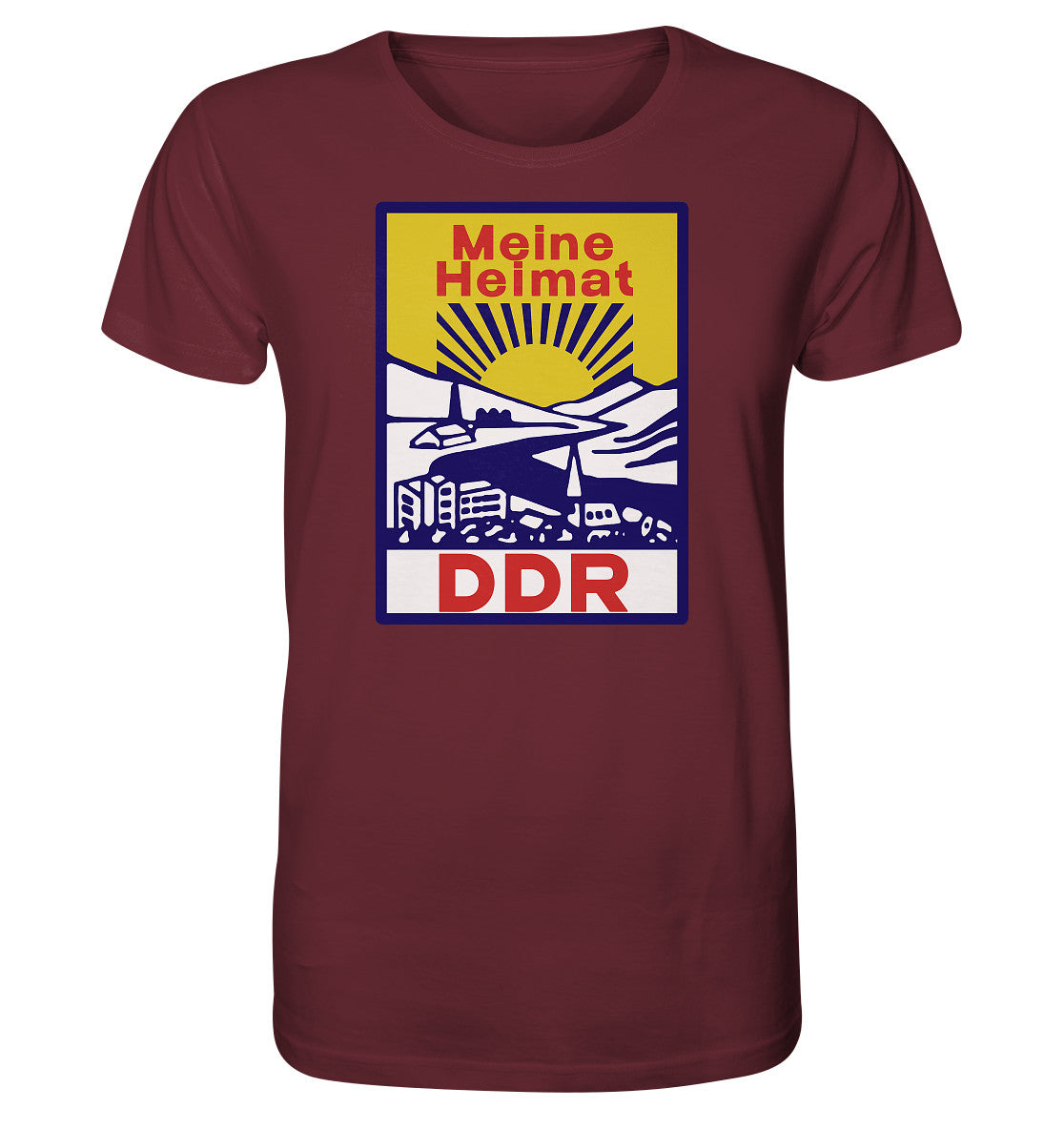 ORGANIC SHIRT UNISEX • MEINE HEIMAT DDR