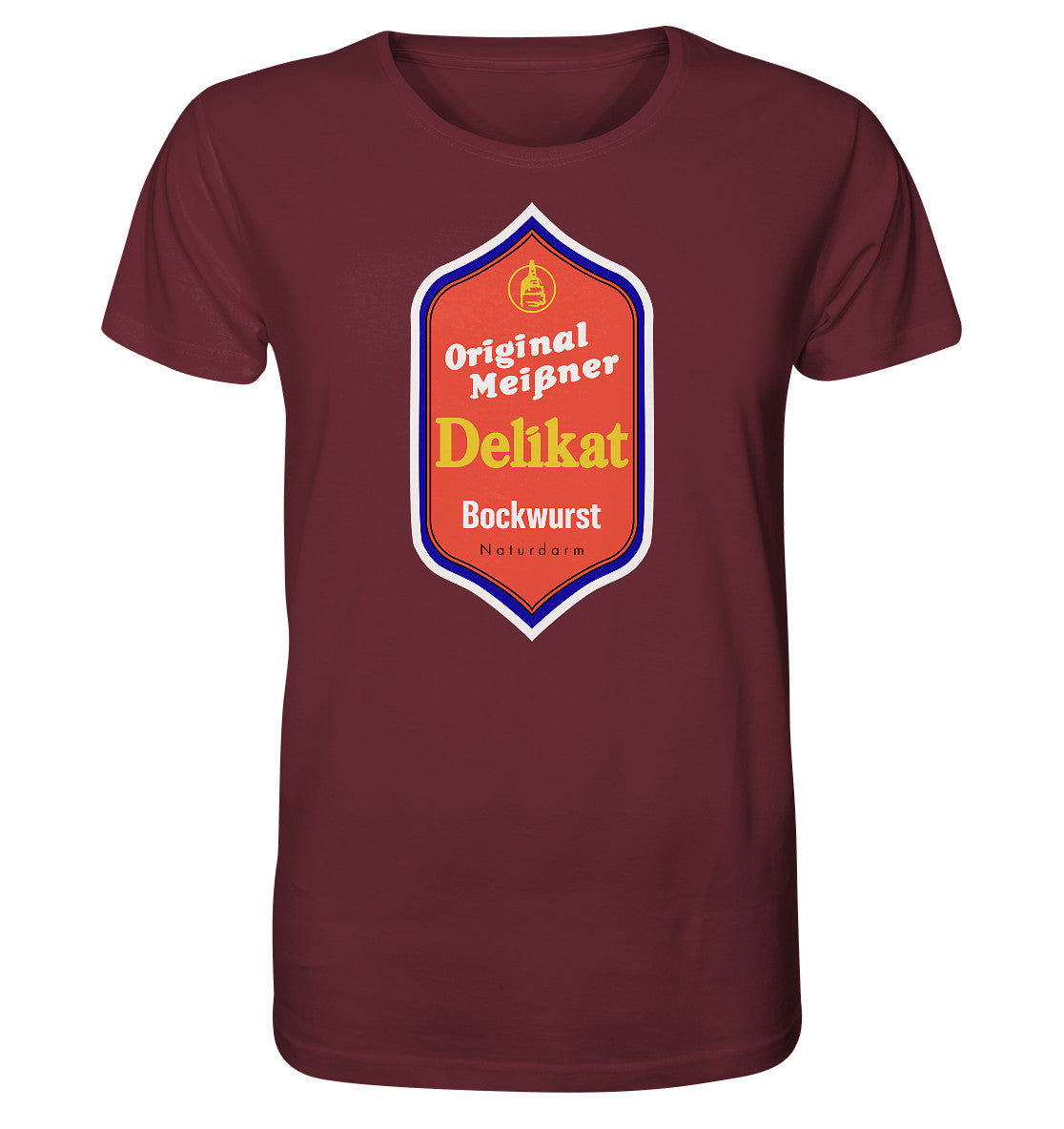 ORGANIC SHIRT UNISEX • MEISSNER DELIKAT BOCKWURST