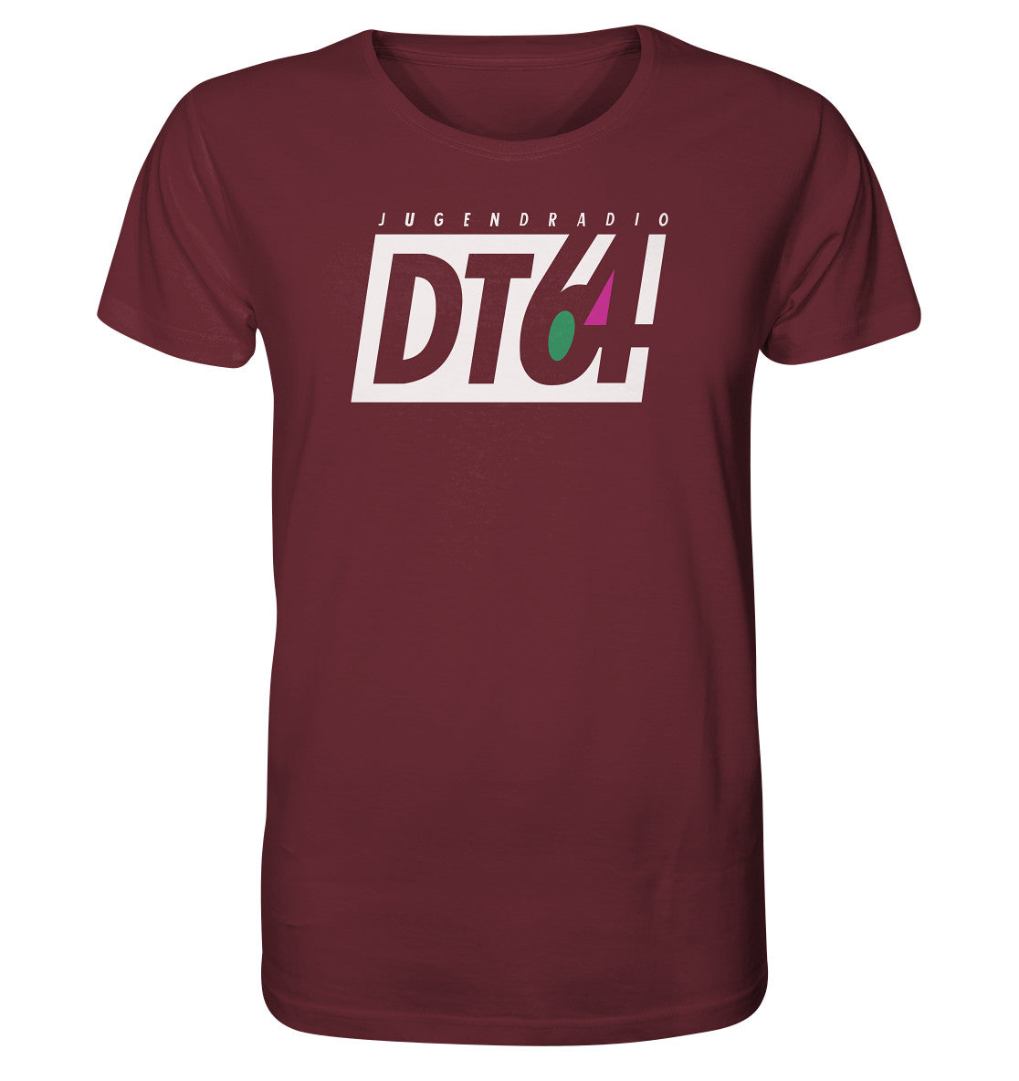 ORGANIC SHIRT UNISEX • DT64 JUGENDRADIO - DUNKEL