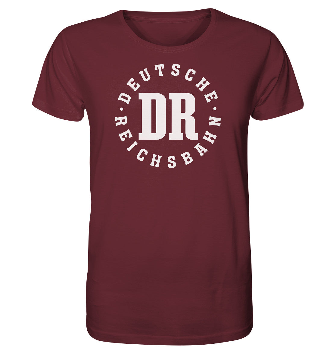 ORGANIC SHIRT UNISEX • DR: DEUTSCHE REICHSBAHN - DUNKEL