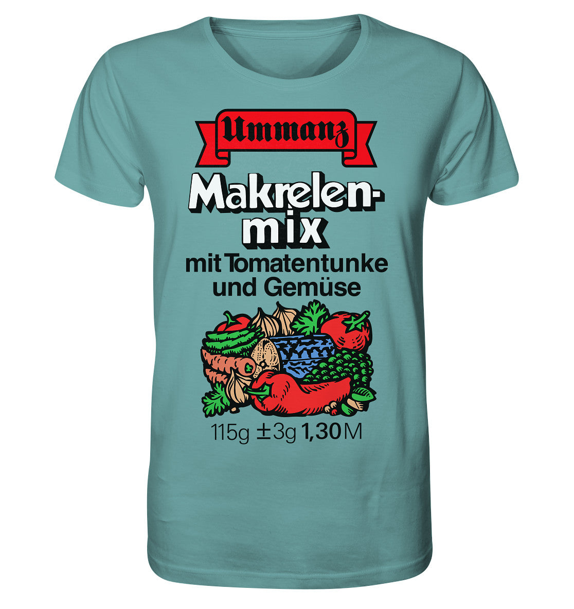 ORGANIC SHIRT UNISEX • UMMANZ - MAKRELENMIX