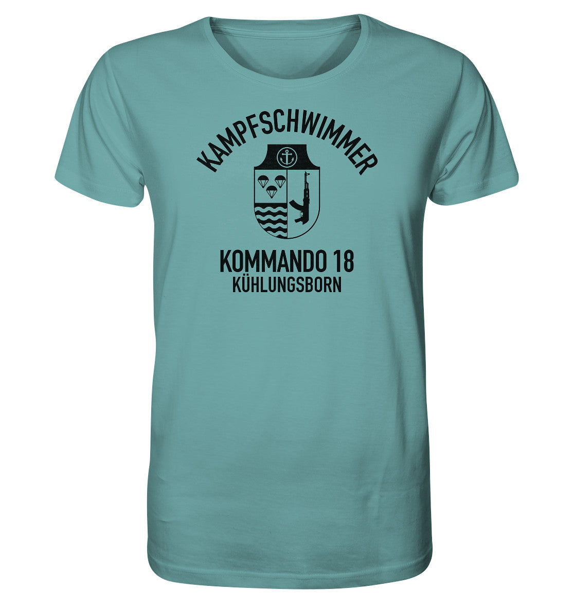 ORGANIC SHIRT UNISEX • DDR KAMPFSCHWIMMER KÜHLUNGSBORN - hell