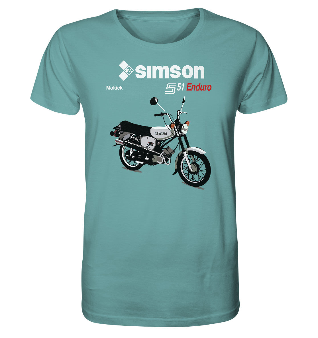 ORGANIC SHIRT UNISEX • SIMSON ENDURO - ORIGINAL PROSPEKT