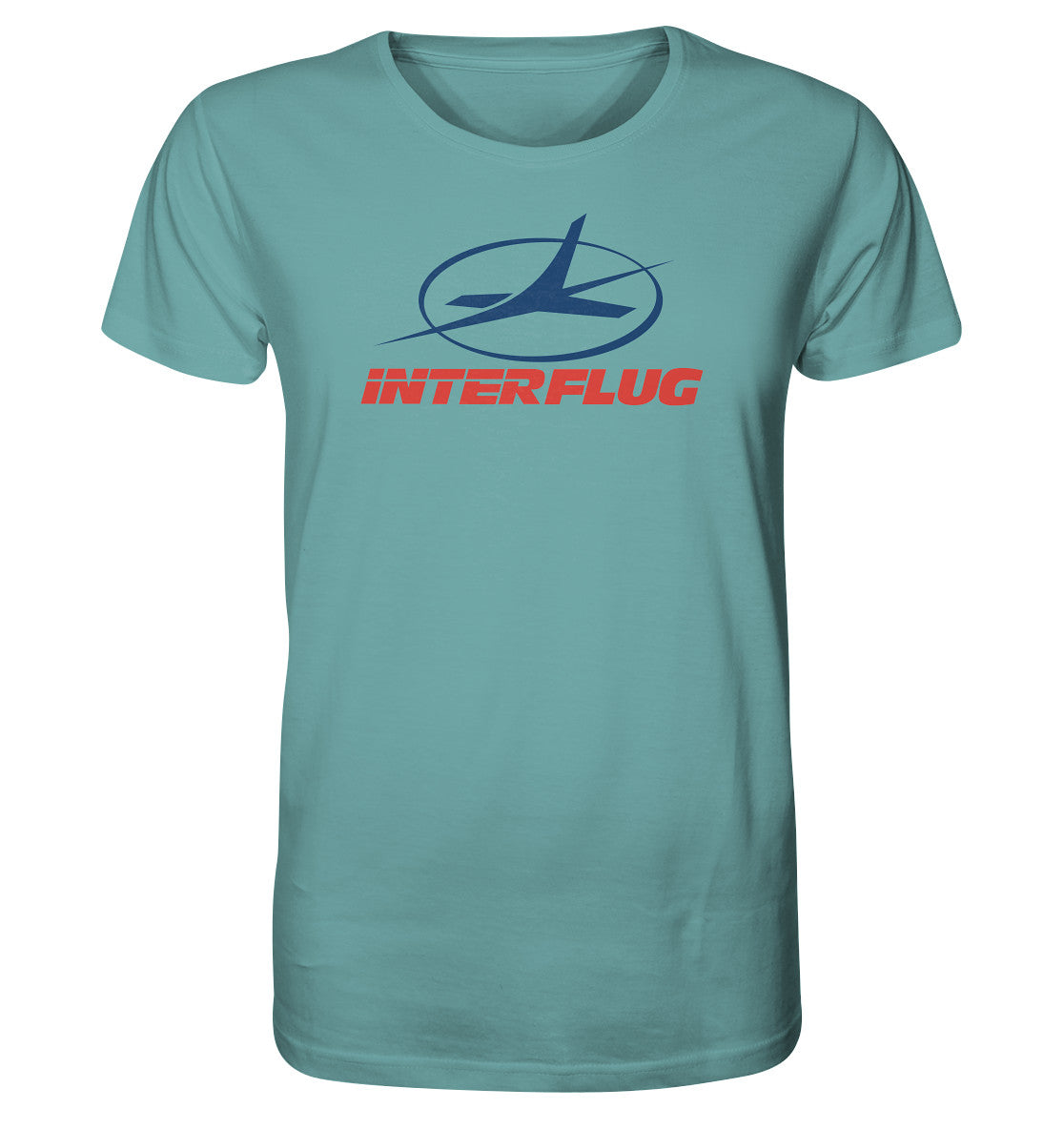 ORGANIC SHIRT UNISEX • DDR INTERFLUG LOGO