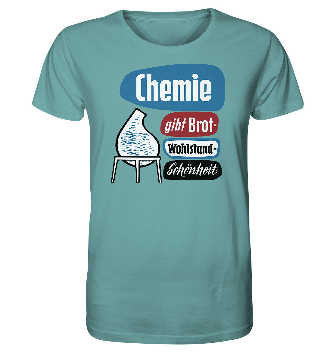 ORGANIC SHIRT UNISEX • CHEMIE GIBT BROT - LEUNA-WERKE