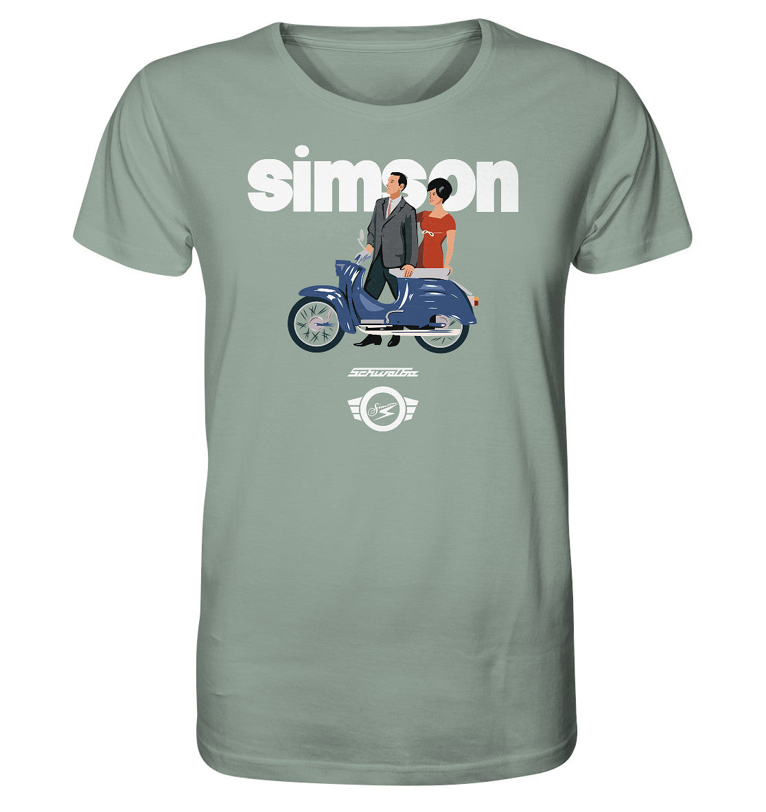 ORGANIC SHIRT UNISEX • SIMSON SCHWALBE - ORIGINAL WERBUNG 1964