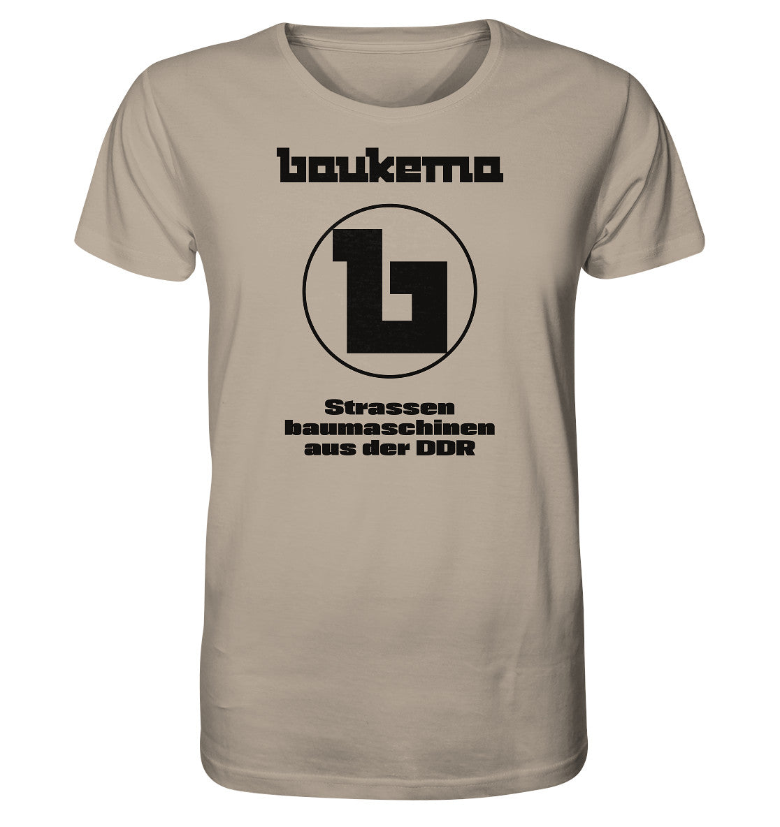 ORGANIC SHIRT UNISEX • BAUKEMA STRASSENBAUMASCHINEN - hell