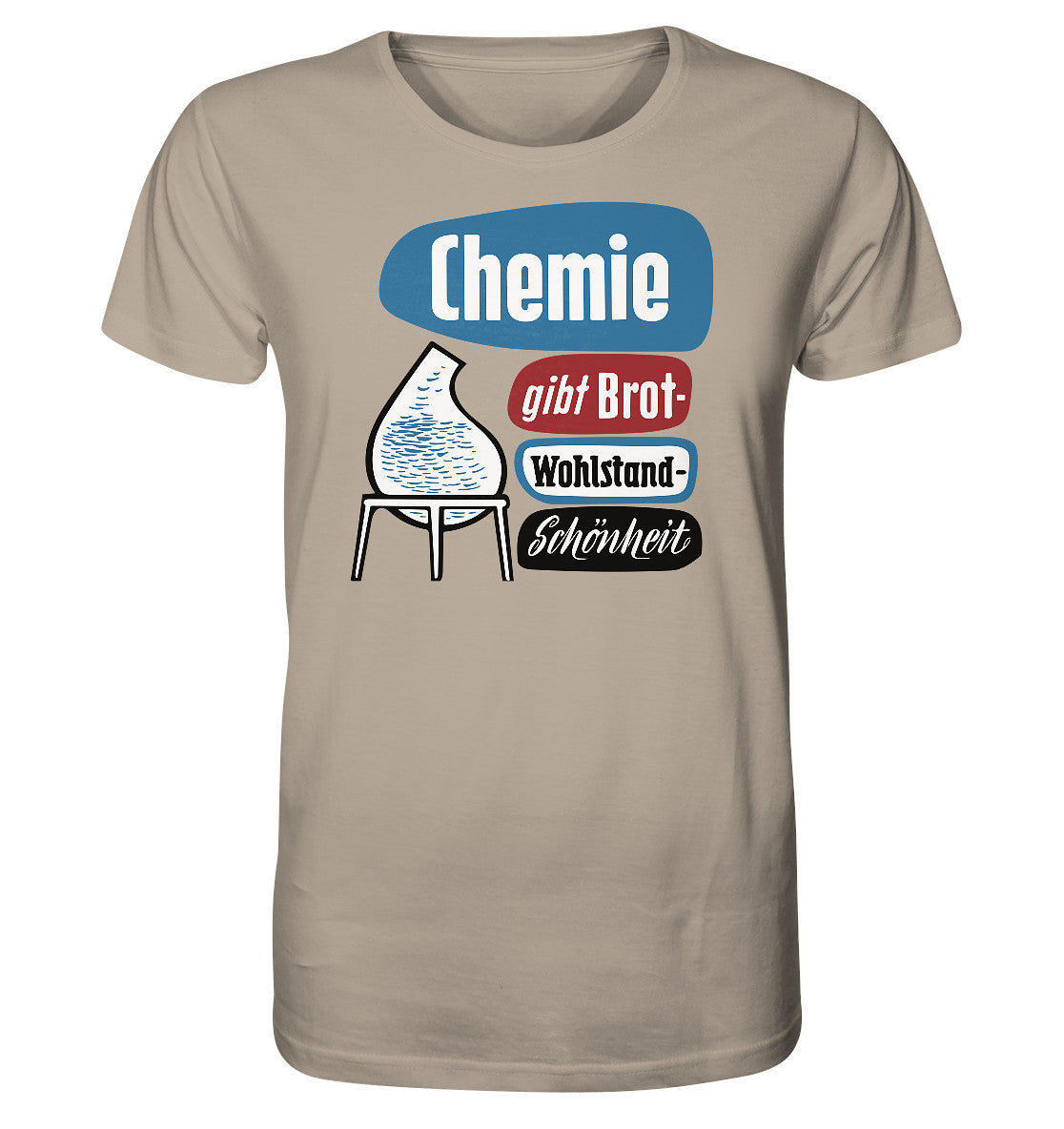 ORGANIC SHIRT UNISEX • CHEMIE GIBT BROT - LEUNA-WERKE