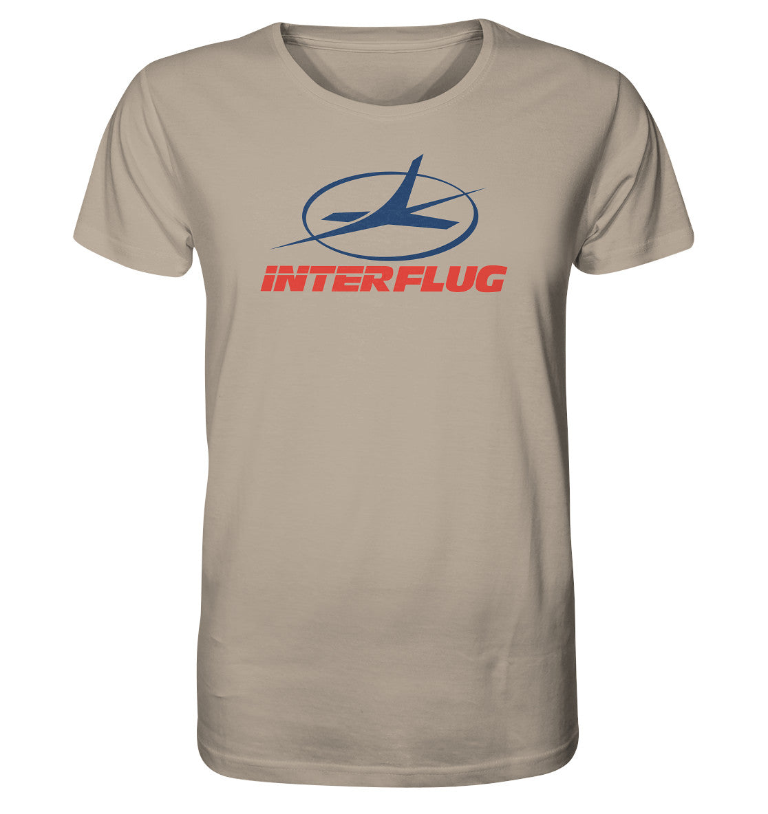 ORGANIC SHIRT UNISEX • DDR INTERFLUG LOGO