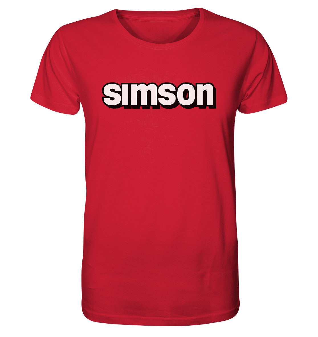 ORGANIC SHIRT UNISEX • SIMSON - SCHRIFTZUG