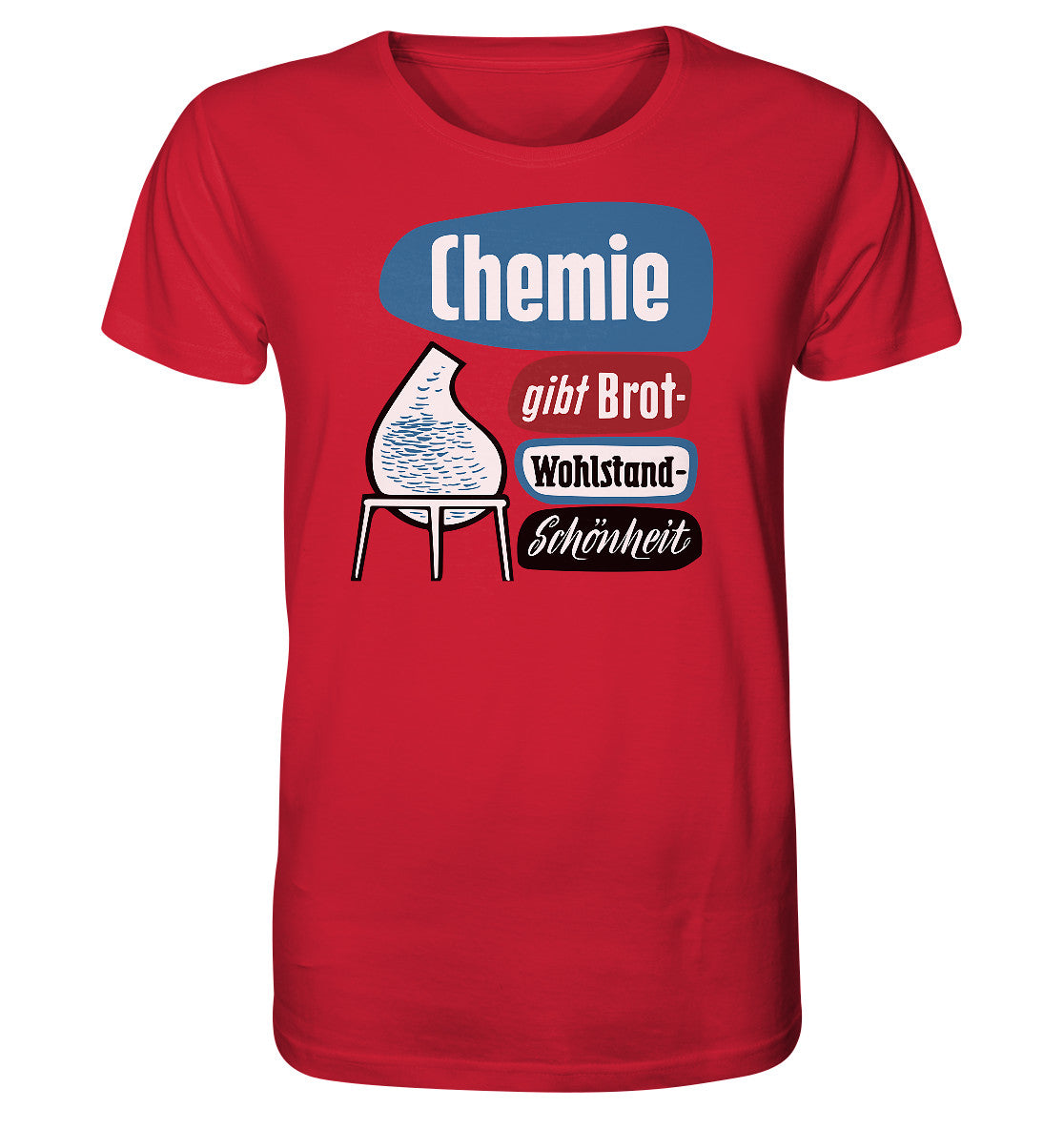 ORGANIC SHIRT UNISEX • CHEMIE GIBT BROT - LEUNA-WERKE