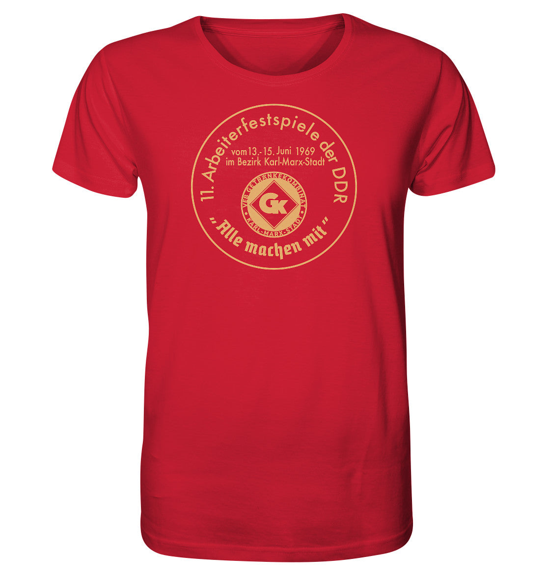 ORGANIC SHIRT UNISEX • ARBEITERFESTSPIELE KARL-MARX-STADT