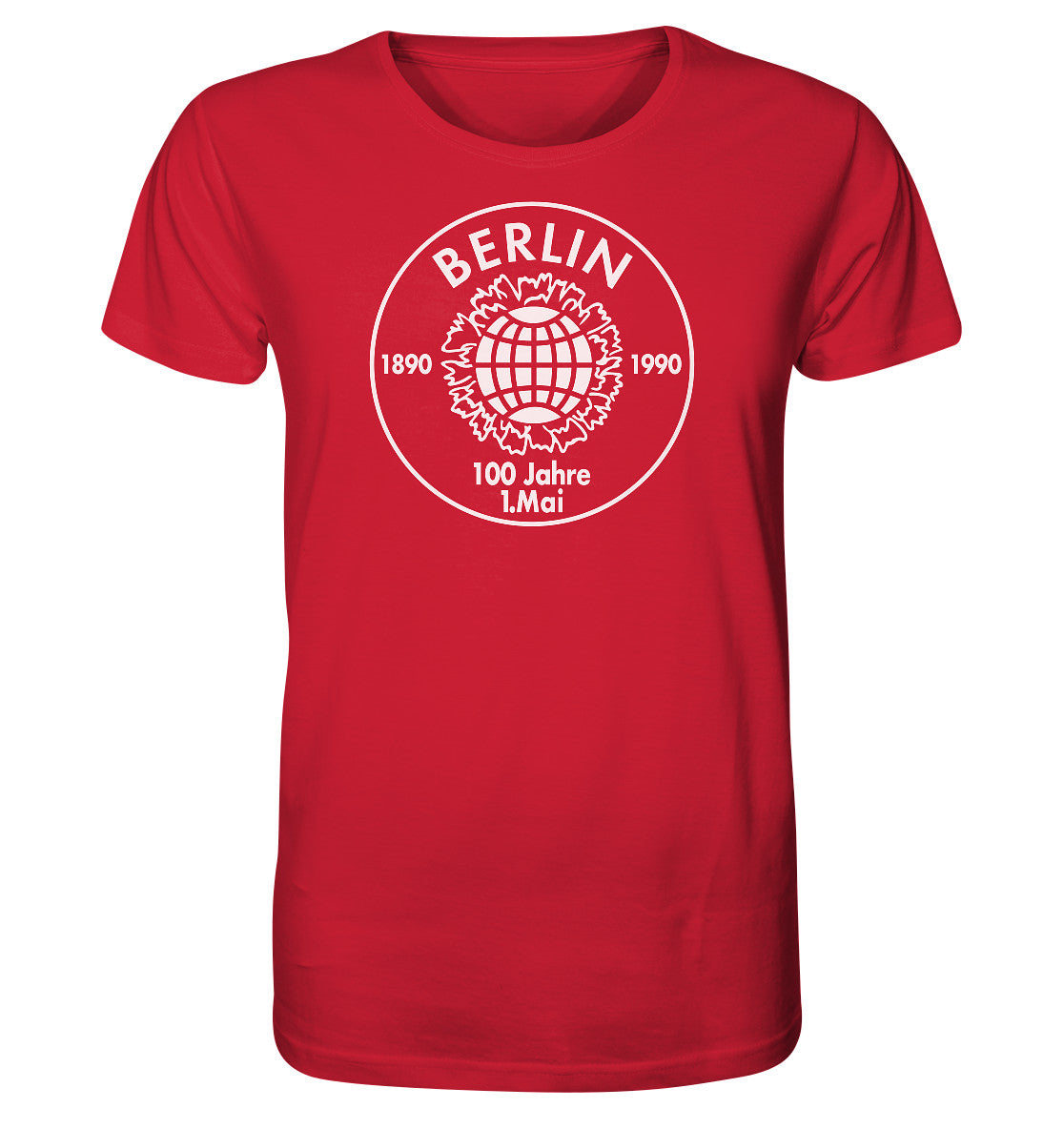 ORGANIC SHIRT UNISEX • BERLIN - 100 JAHRE 1. MAI - 1990