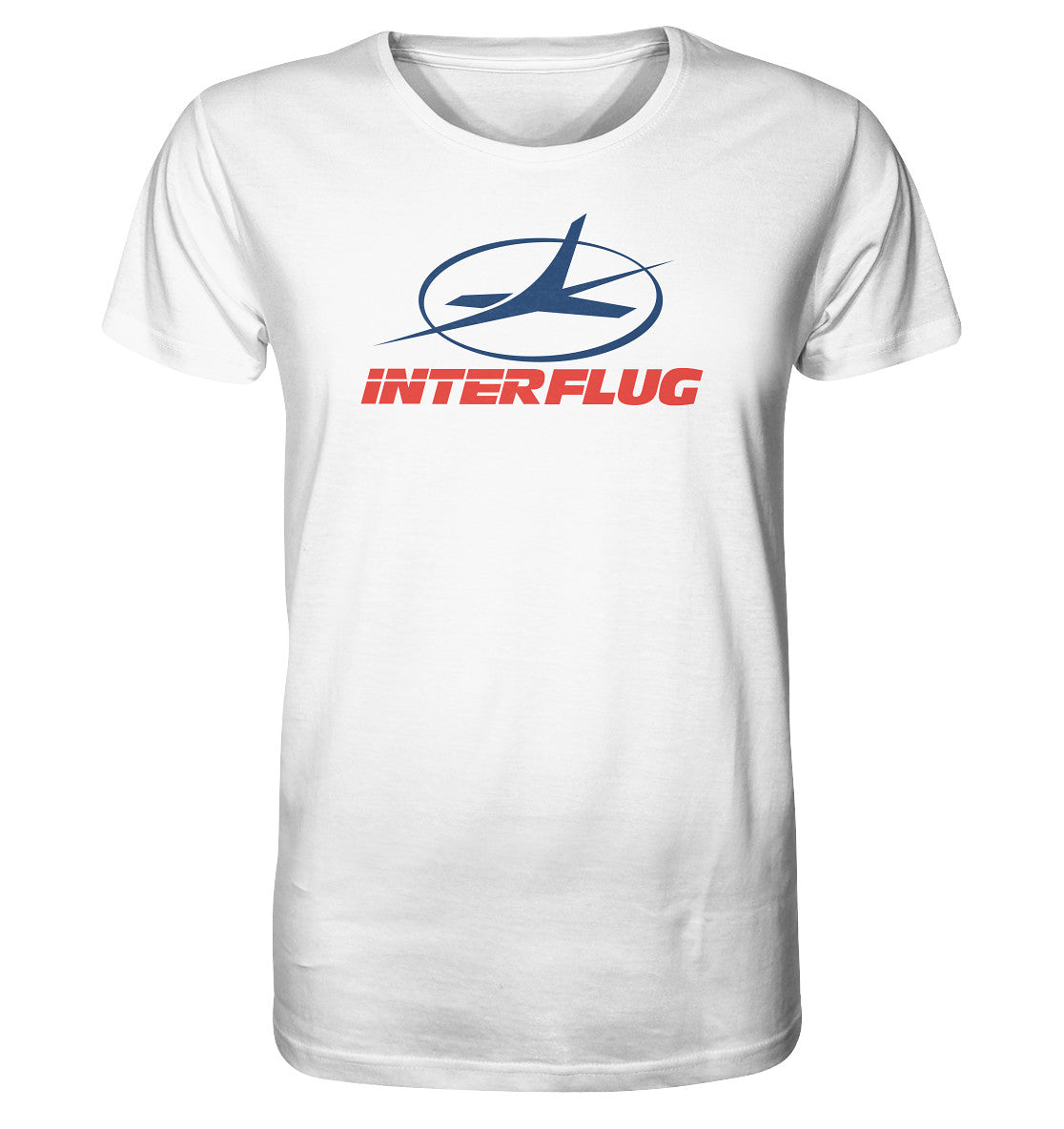 ORGANIC SHIRT UNISEX • DDR INTERFLUG LOGO