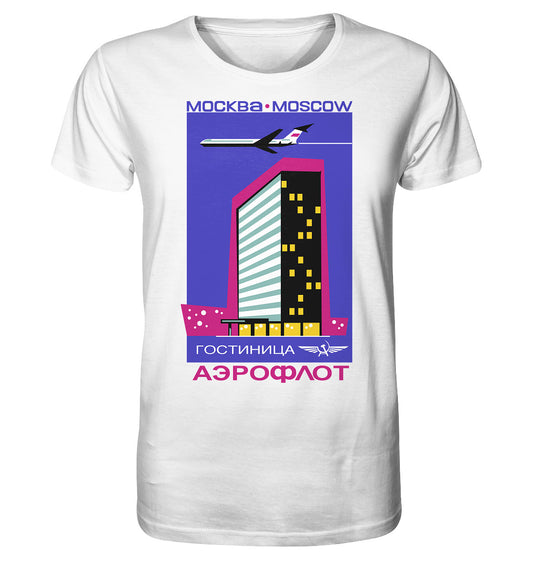 ORGANIC SHIRT UNISEX • AEROFLOT MOSKAU