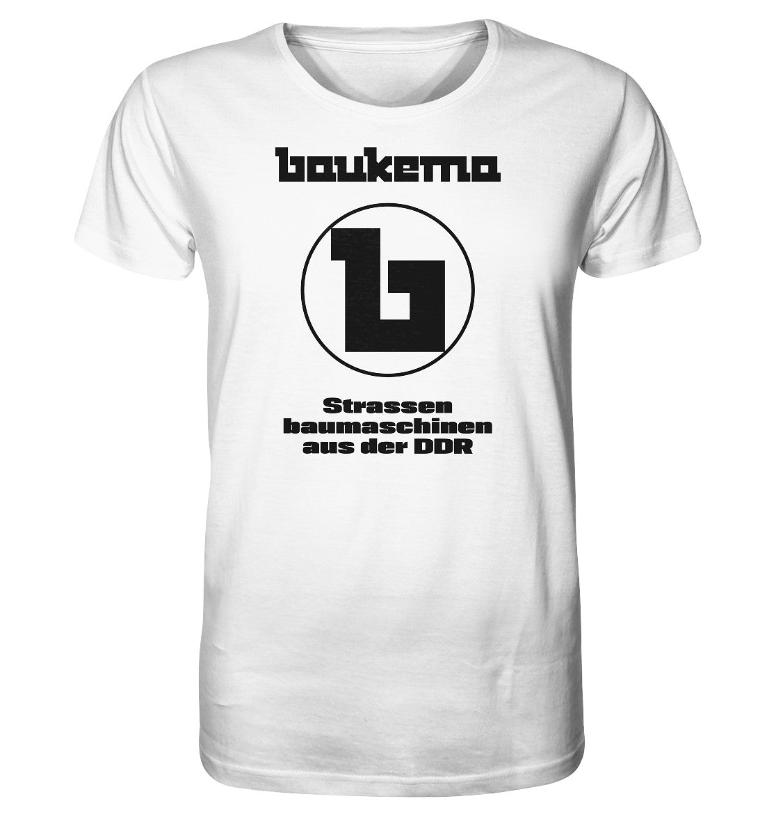 ORGANIC SHIRT UNISEX • BAUKEMA STRASSENBAUMASCHINEN - hell