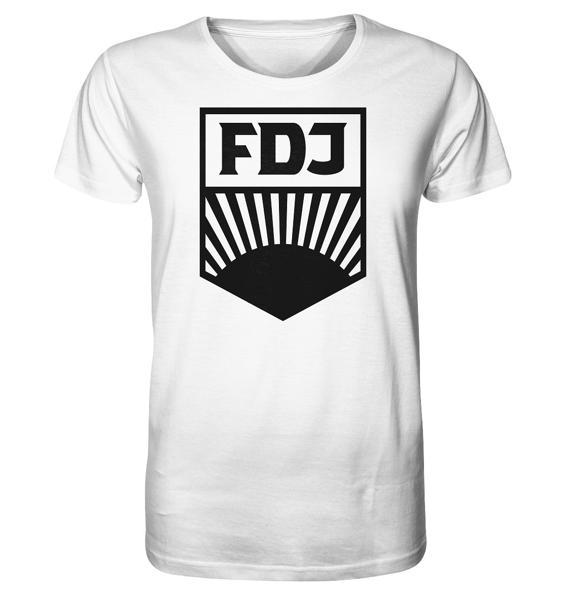 ORGANIC SHIRT UNISEX • FDJ: FREIE DEUTSCHE JUGEND - HELL