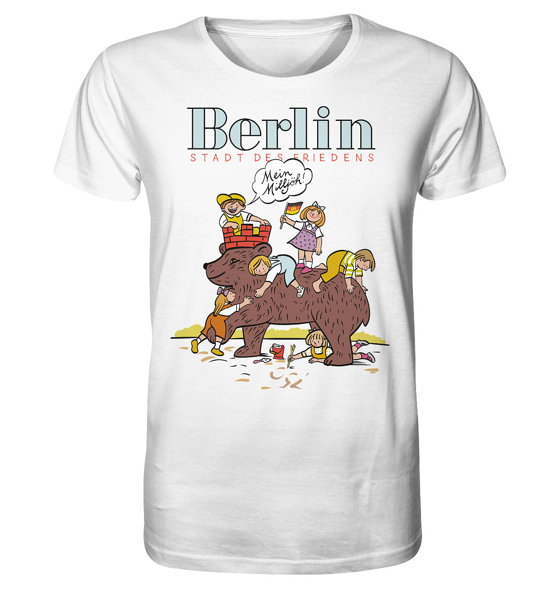 ORGANIC SHIRT UNISEX • BERLIN - STADT DES FRIEDENS - 1987