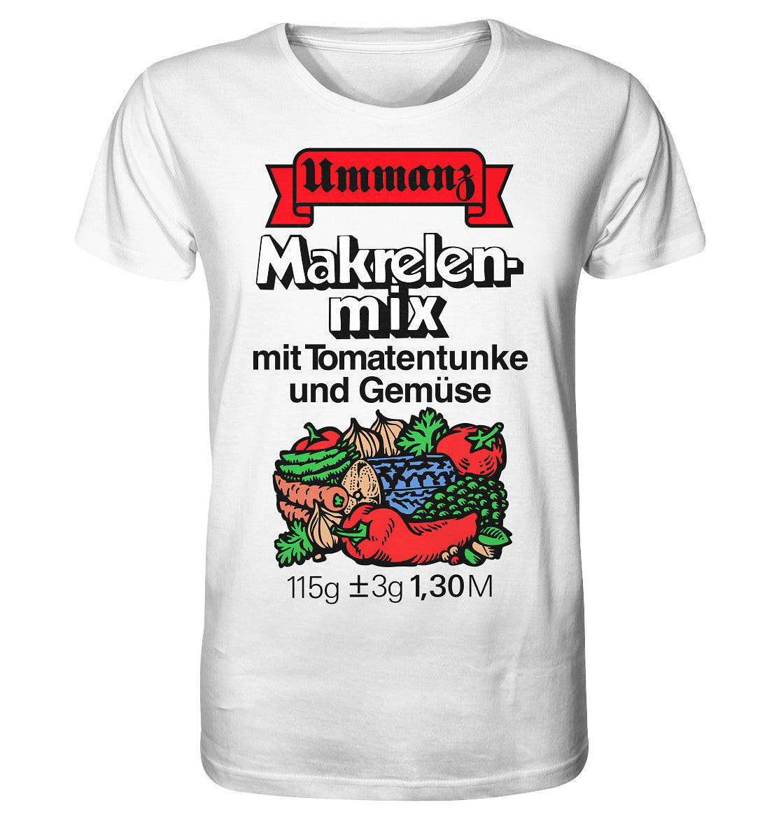 ORGANIC SHIRT UNISEX • UMMANZ - MAKRELENMIX