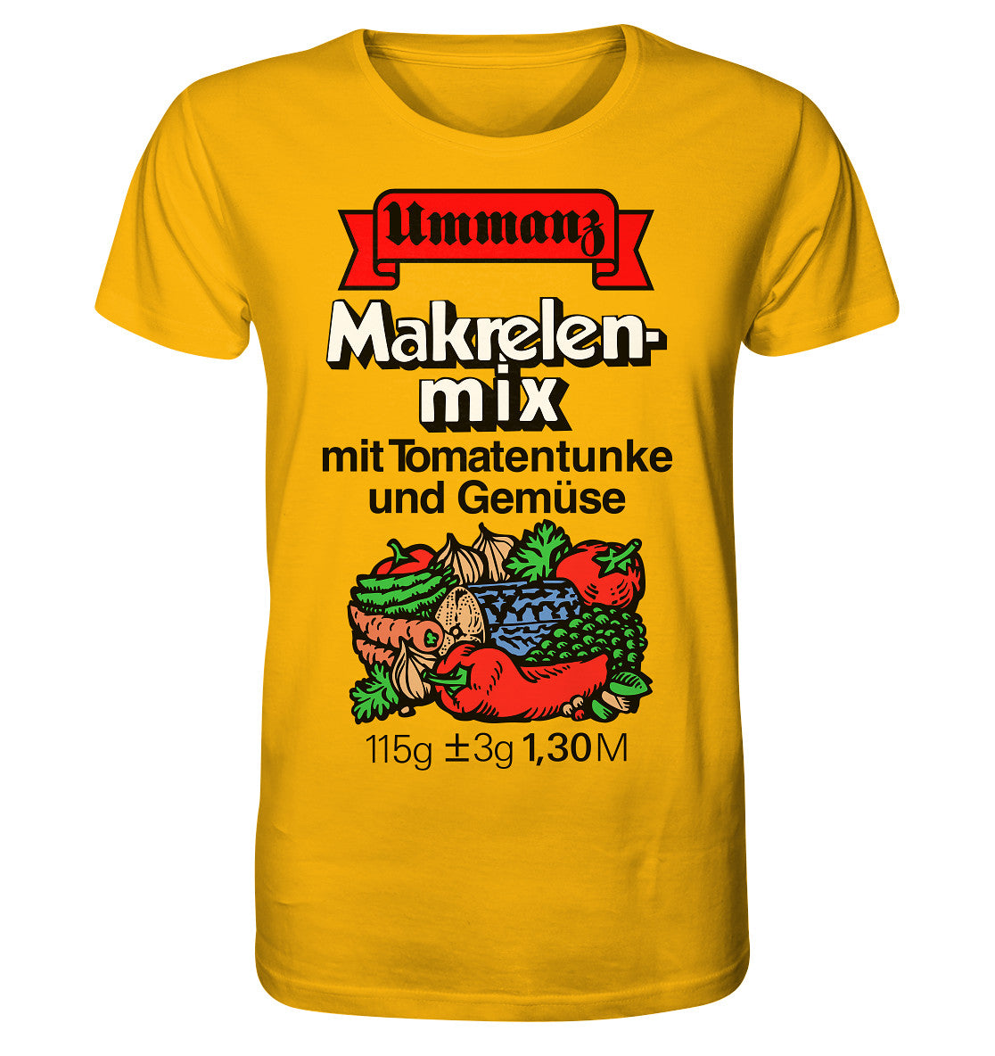 ORGANIC SHIRT UNISEX • UMMANZ - MAKRELENMIX