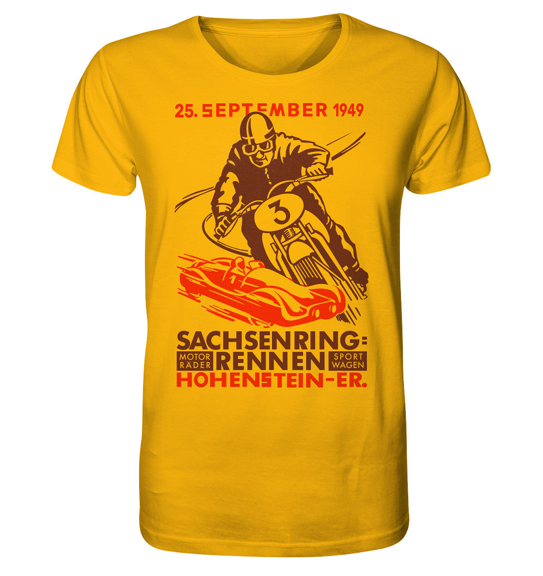 ORGANIC SHIRT UNISEX • SACHSENRING-RENNEN 1949