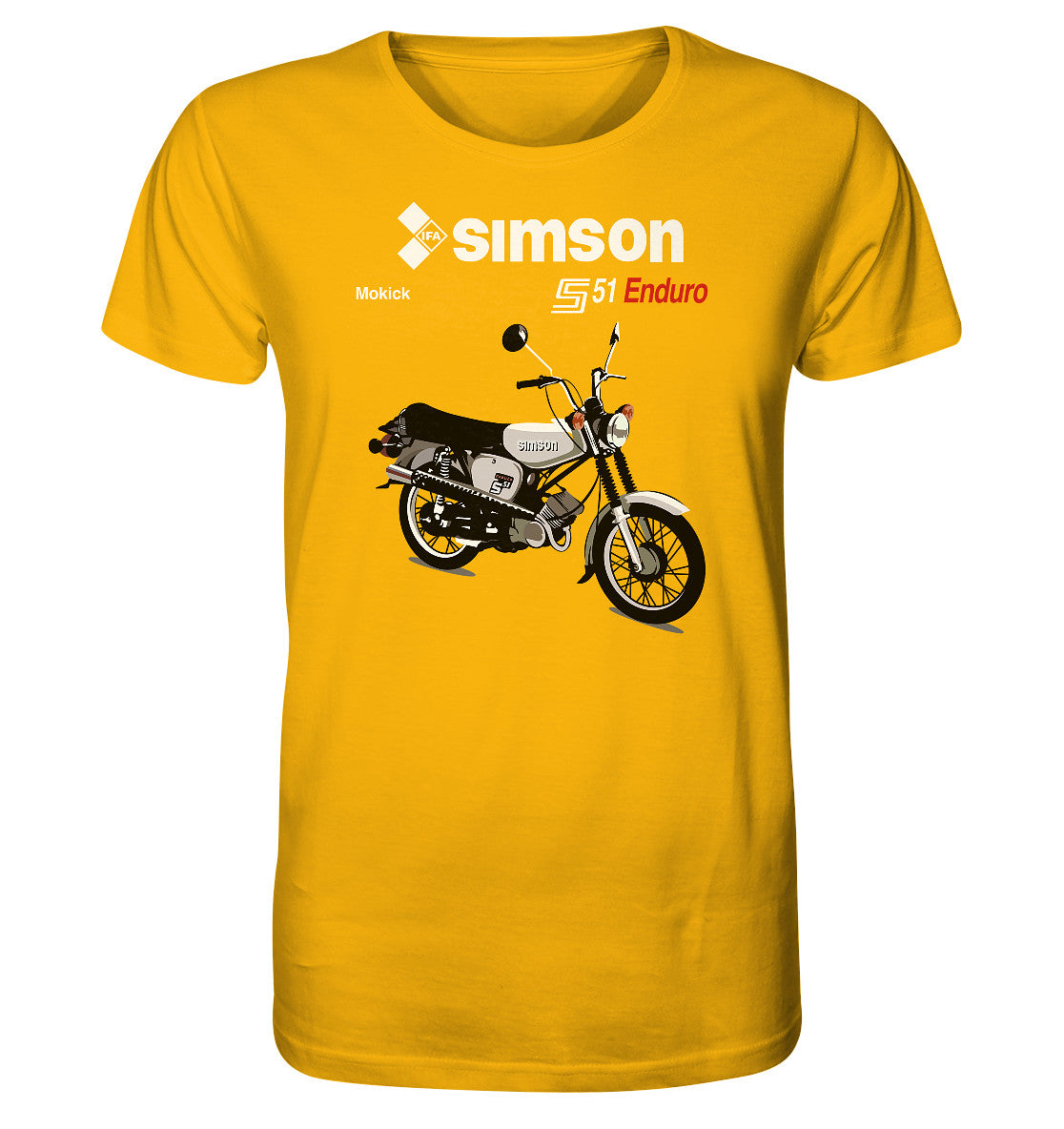 ORGANIC SHIRT UNISEX • SIMSON ENDURO - ORIGINAL PROSPEKT