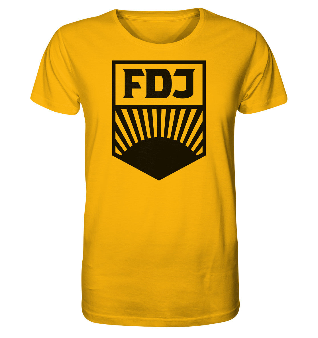 ORGANIC SHIRT UNISEX • FDJ: FREIE DEUTSCHE JUGEND - HELL