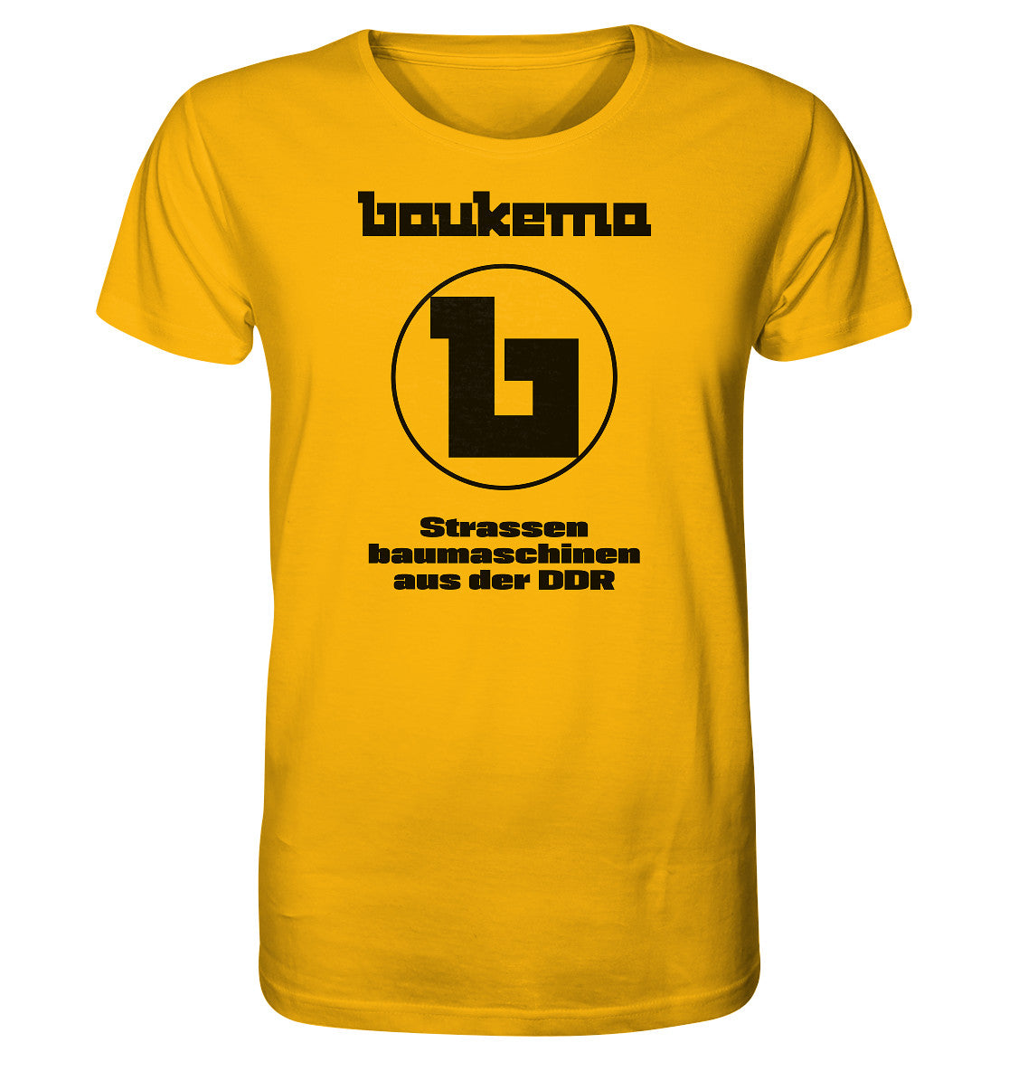 ORGANIC SHIRT UNISEX • BAUKEMA STRASSENBAUMASCHINEN - hell