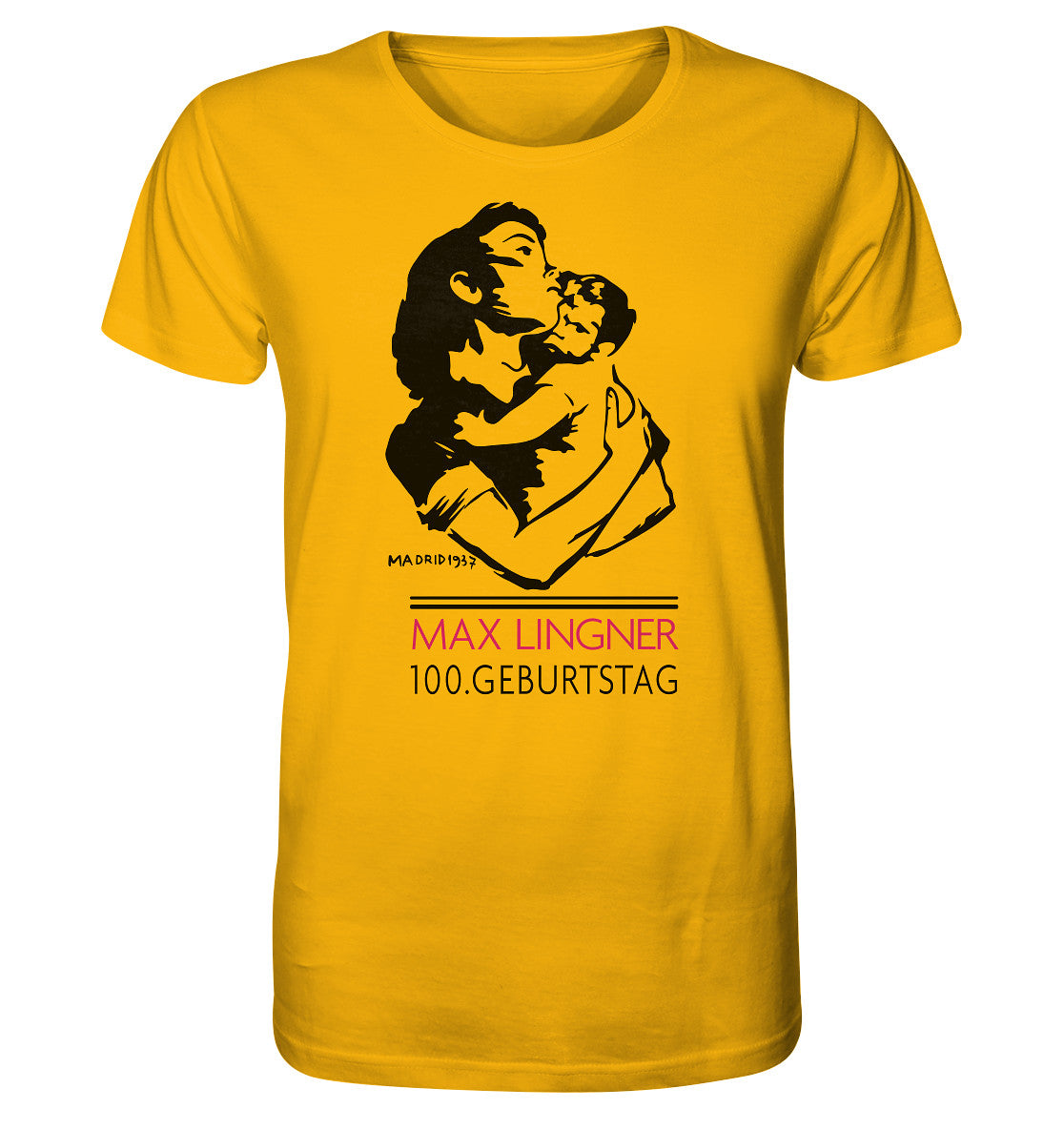 ORGANIC SHIRT UNISEX •  100. GEBURTSTAG MAX LINGNER