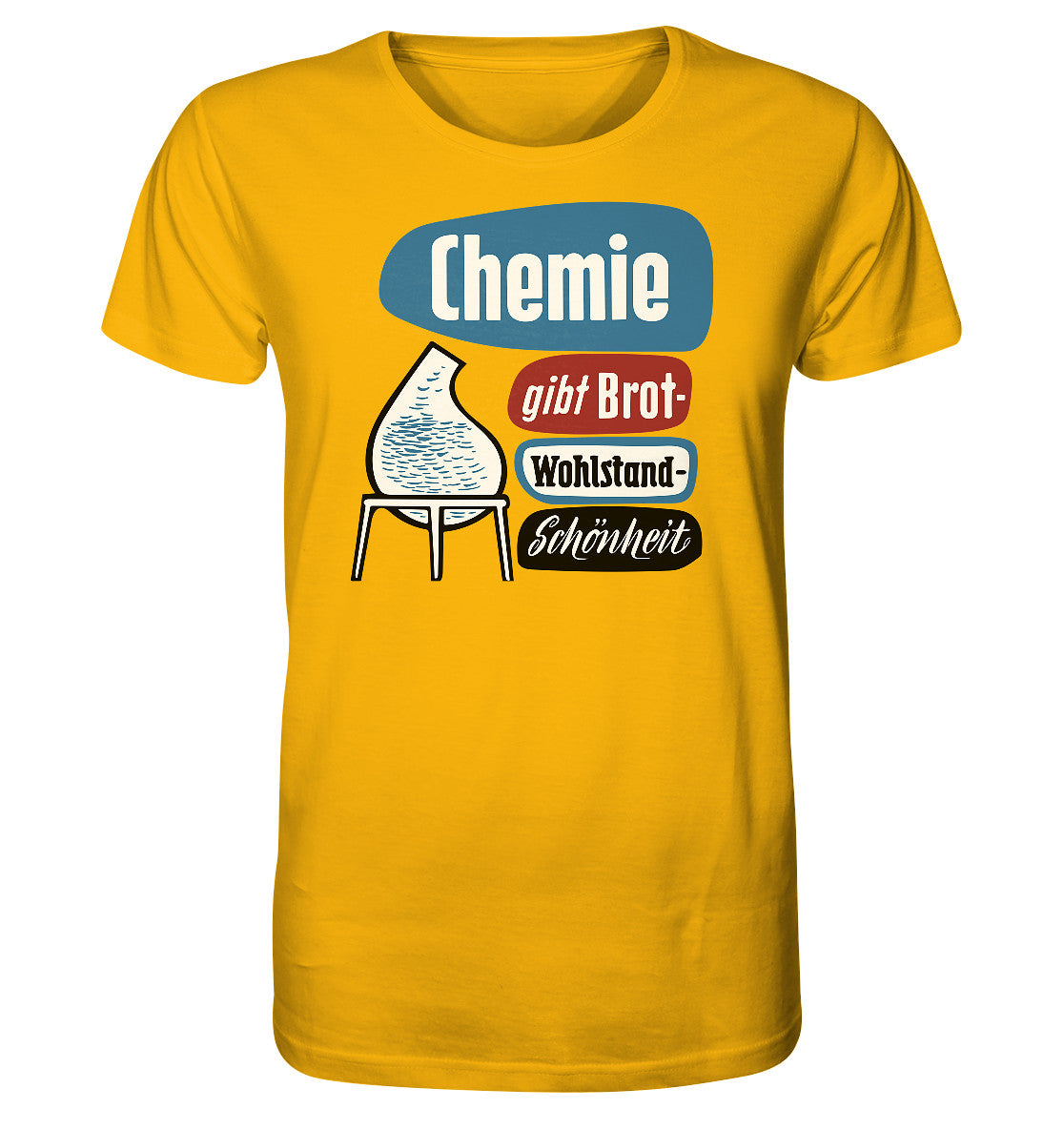 ORGANIC SHIRT UNISEX • CHEMIE GIBT BROT - LEUNA-WERKE