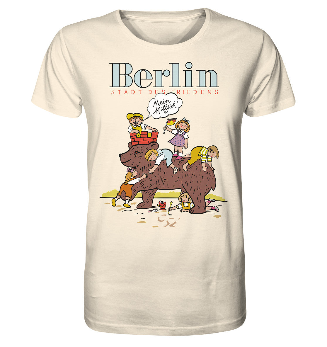 ORGANIC SHIRT UNISEX • BERLIN - STADT DES FRIEDENS - 1987