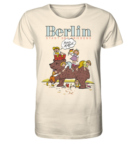 ORGANIC SHIRT UNISEX • BERLIN - STADT DES FRIEDENS - 1987