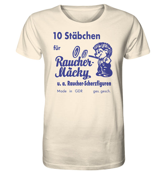 ORGANIC SHIRT UNISEX • RÄUCHER MÄCKY STÄBCHEN