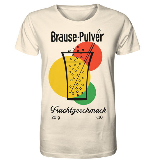 ORGANIC SHIRT UNISEX • BRAUSE-PULVER FRUCHTGESCHMACK