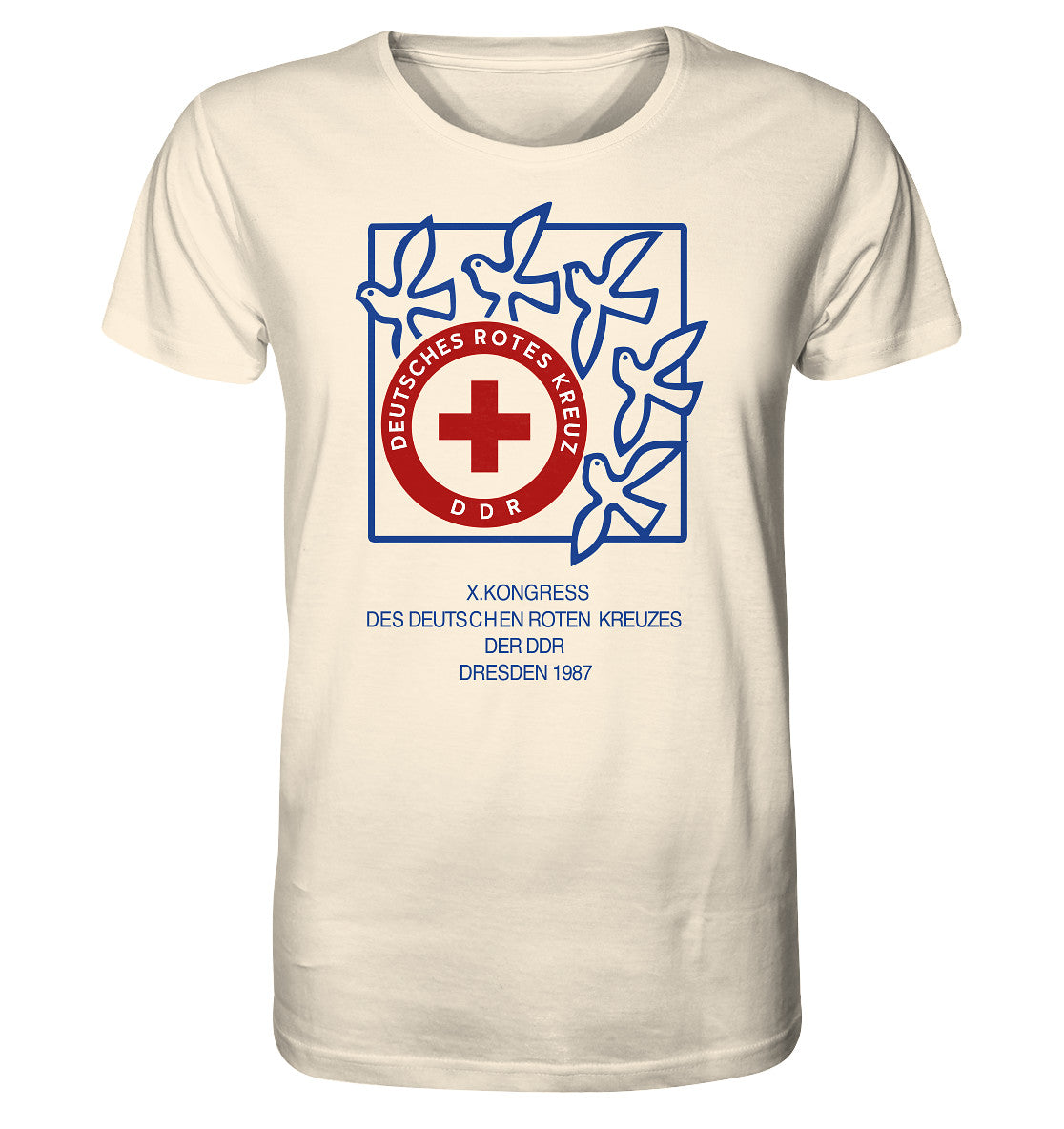 ORGANIC SHIRT UNISEX • 10. KONGRESS DES DRK DRESDEN 1987